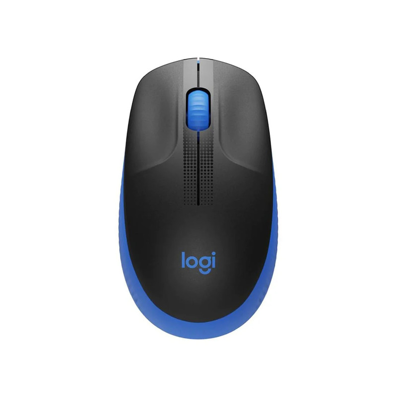 Logitech M190 Wireless Mouse - Blue - فأرة